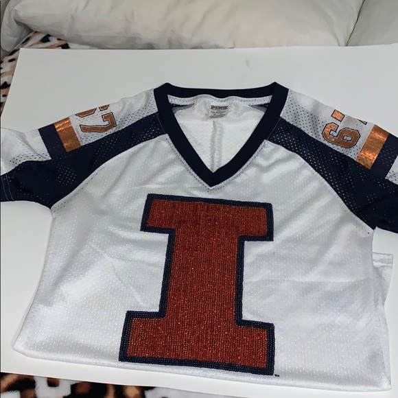 PINK Victoria's Secret Tops - U of I PINK jersey/top